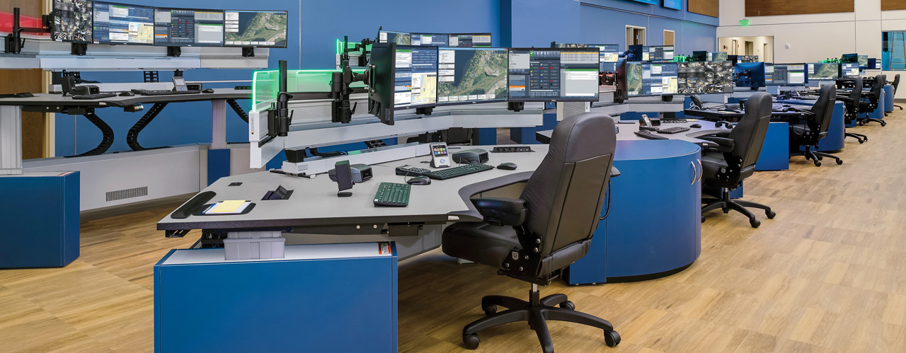 911 Dispatch Center Design - Reliable Communication & Control